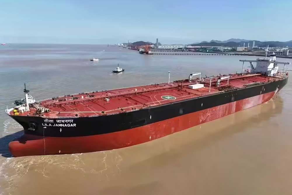 VLCC crude oil tanker "Lila Jamnagar"
