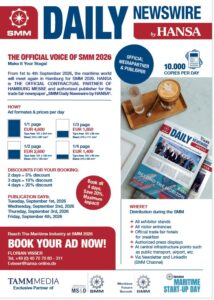 SMM Daily Newswire – Efficient Exhibition Marketing Through the Official Exhibition Newspaper at SMM Hamburg 2026 1 SMM_Daily_News_by_HANSA Mediakit