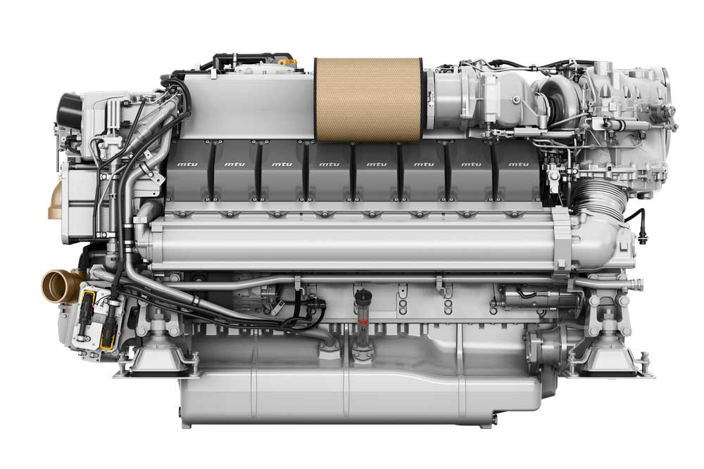 MTU engine, type 16V 2000 M96 (© Rolls-Royce)