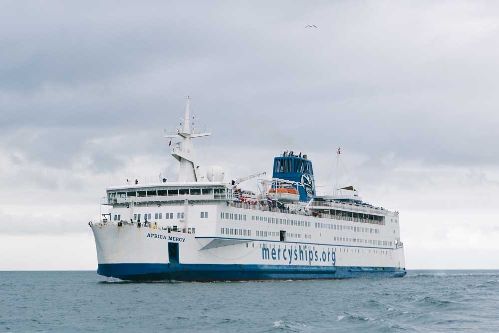 "Africa Mercy" arrives in Madagaskar for next mission 1 Hospitalschiff „Africa Mercy“