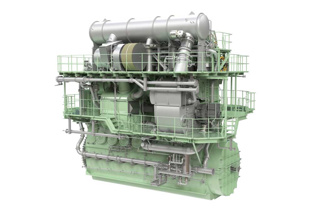 Everllence is supplying four dual-fuel methane engines for a new series of car carriers (© Everllence)