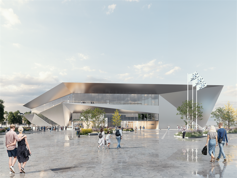 Turku is investing in a new ferry terminal 1 This is what the completed terminal is expected to look like (© Viking Line)