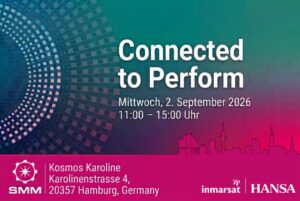 SMM 2026 Event HANSA Lounge Inmarsat Conference Maritimation Digitalisation Hamburg Kosmos Karoline