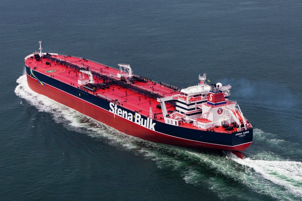 A bulk carrier from the Stena Bulk fleet