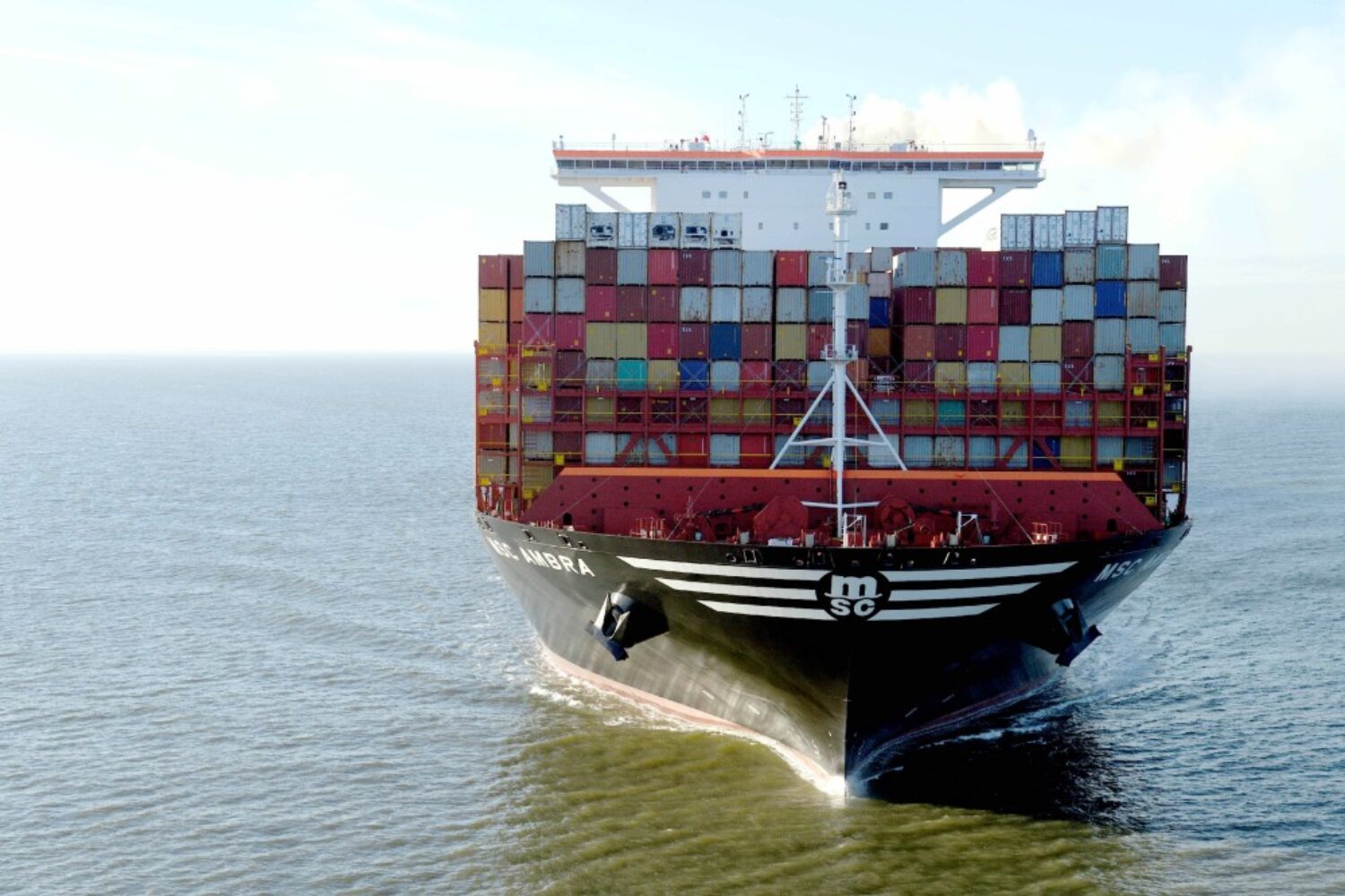 MSC, container ship, Ambra