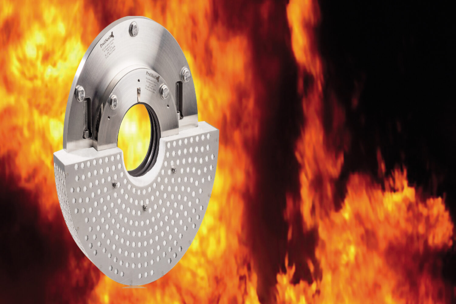 23-03 Profiseal 25x10cm Bild Feuer