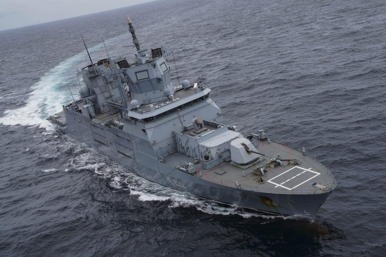 Indo-Pacific Deployment 2024, Baden-Württemberg, frigate