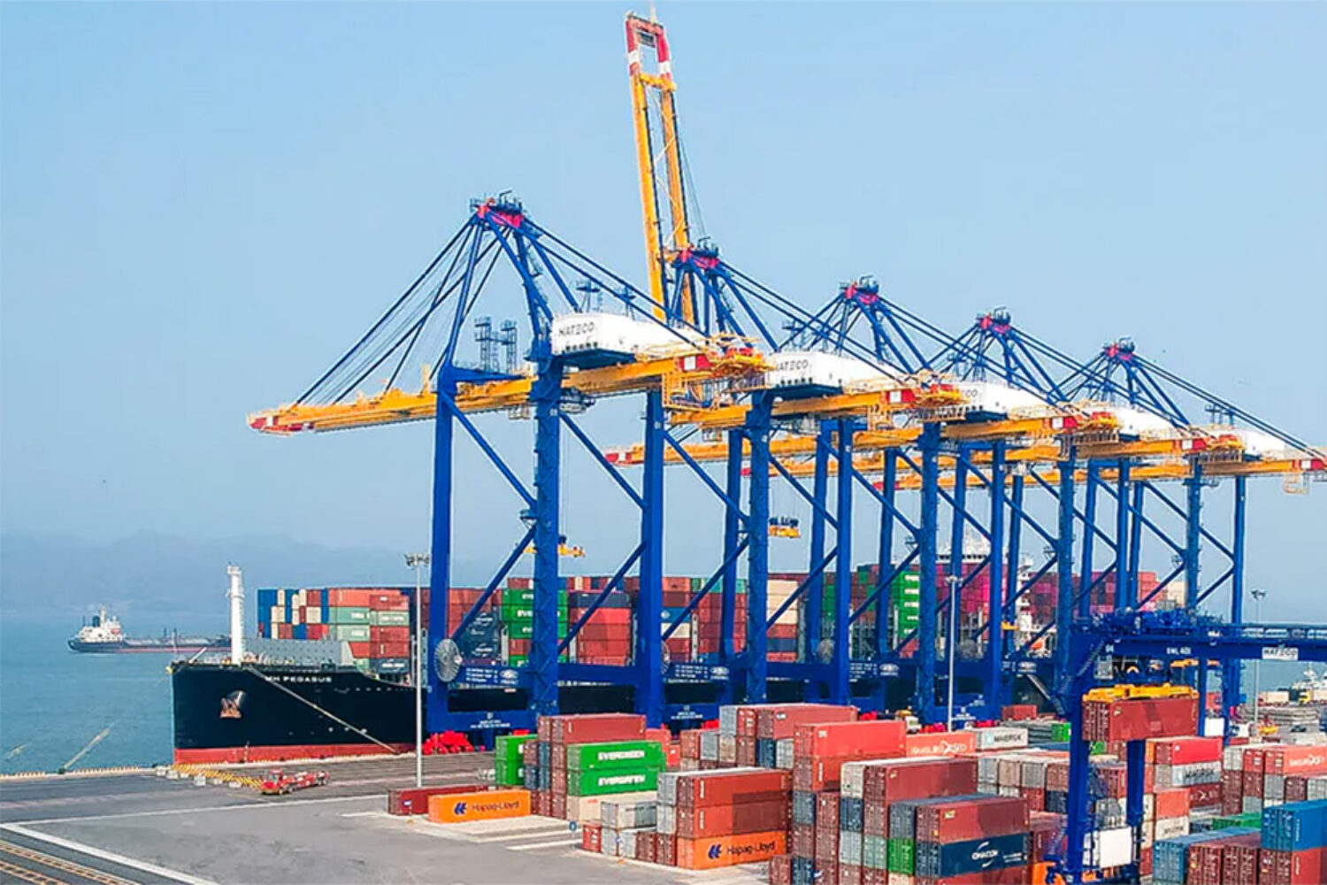 The Haiphong terminal in Vietnam is also served by the Gemini alliance of Maersk and Hapag-Lloyd (© APM Terminals)