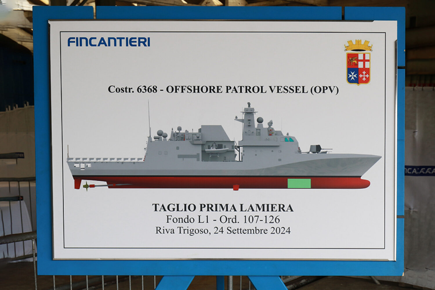 Fincantieri, Navy, Offshore, Patrol vessel, OPV
