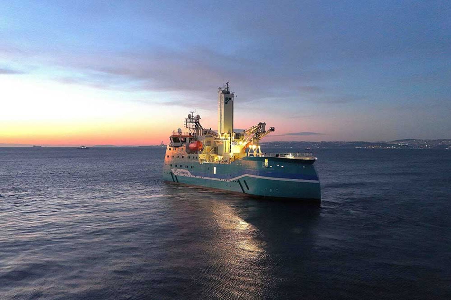 The Acta Pegasus is the fourth walk-to-work vessel (W2W) and a state-of-the-art DP2 construction service vessel (CSOV) for Acta Marine.