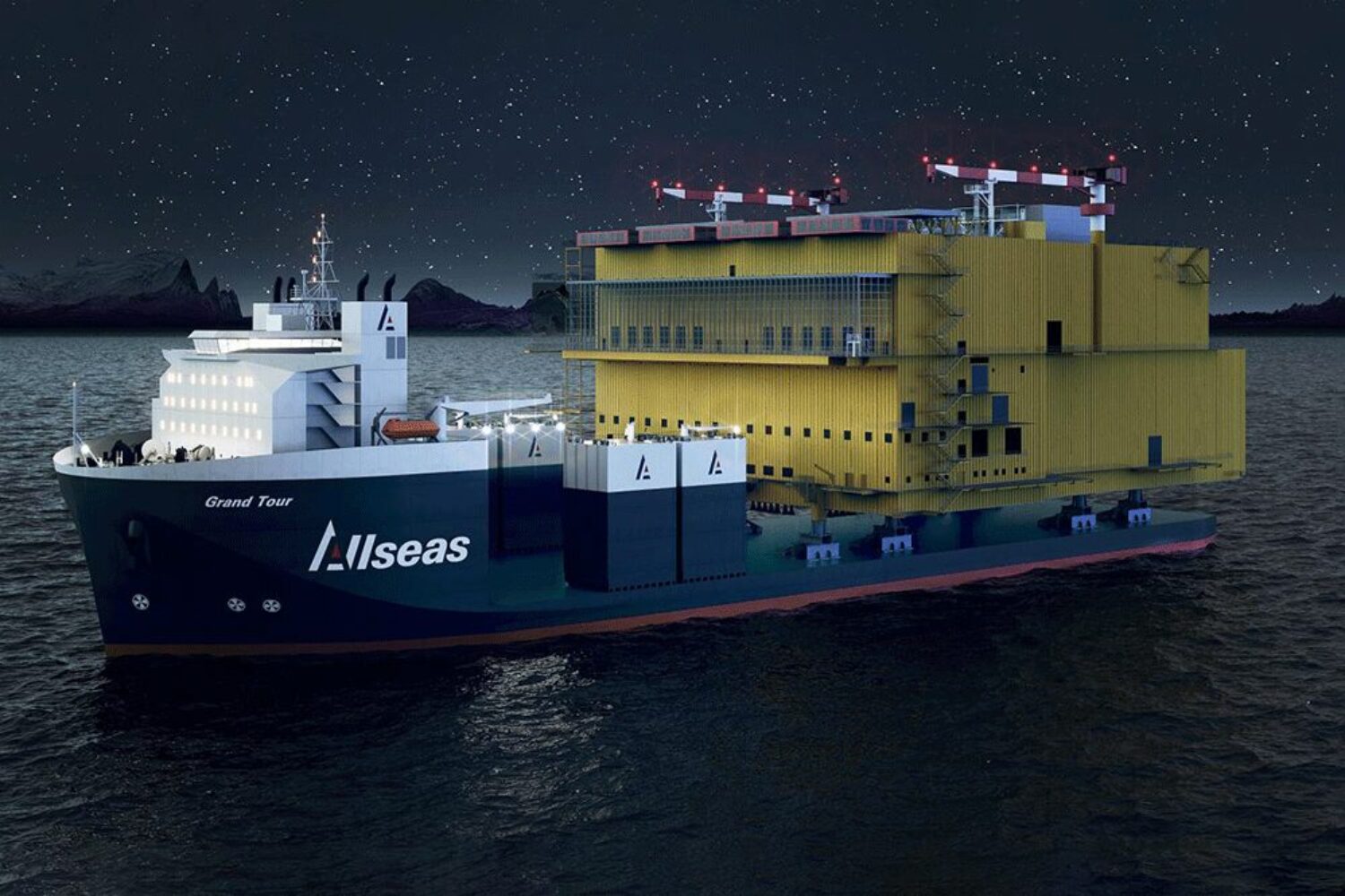 Allseas orders the Heavylifter "Grand Tour" from GSI in China