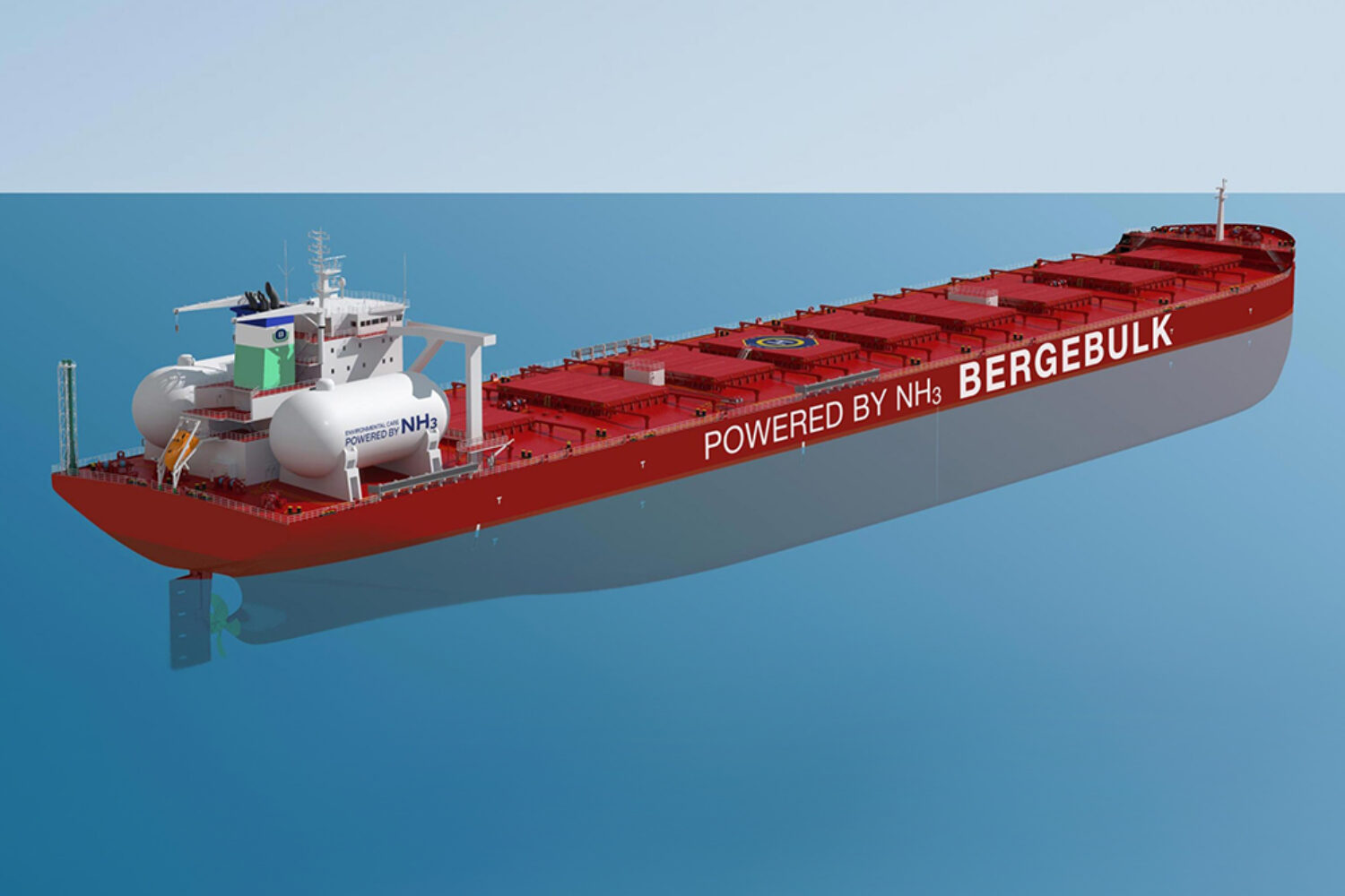 Ammonia Newcastlemax NH3-Ship Berge Bulk