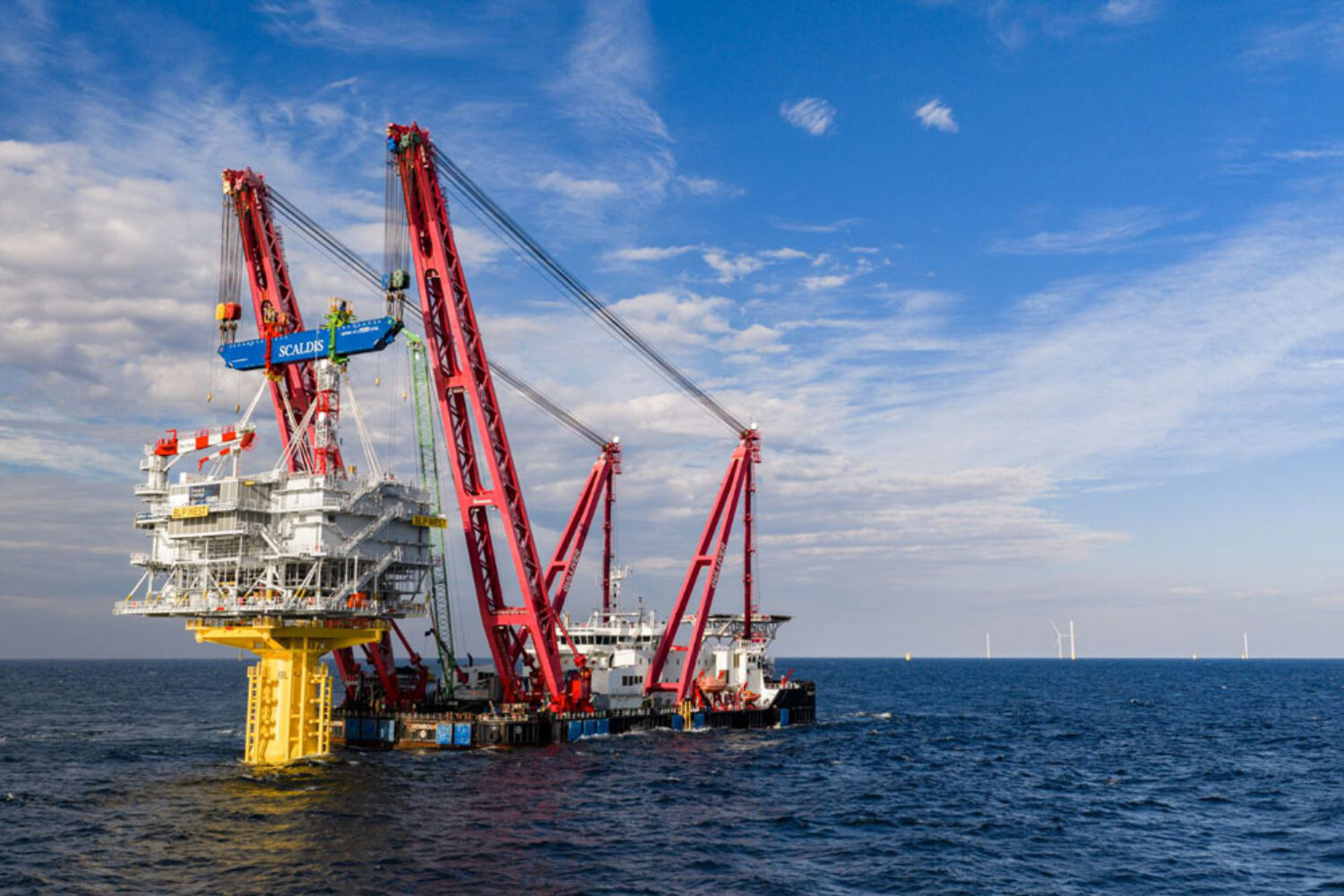 One of 2,500 t transformer stations