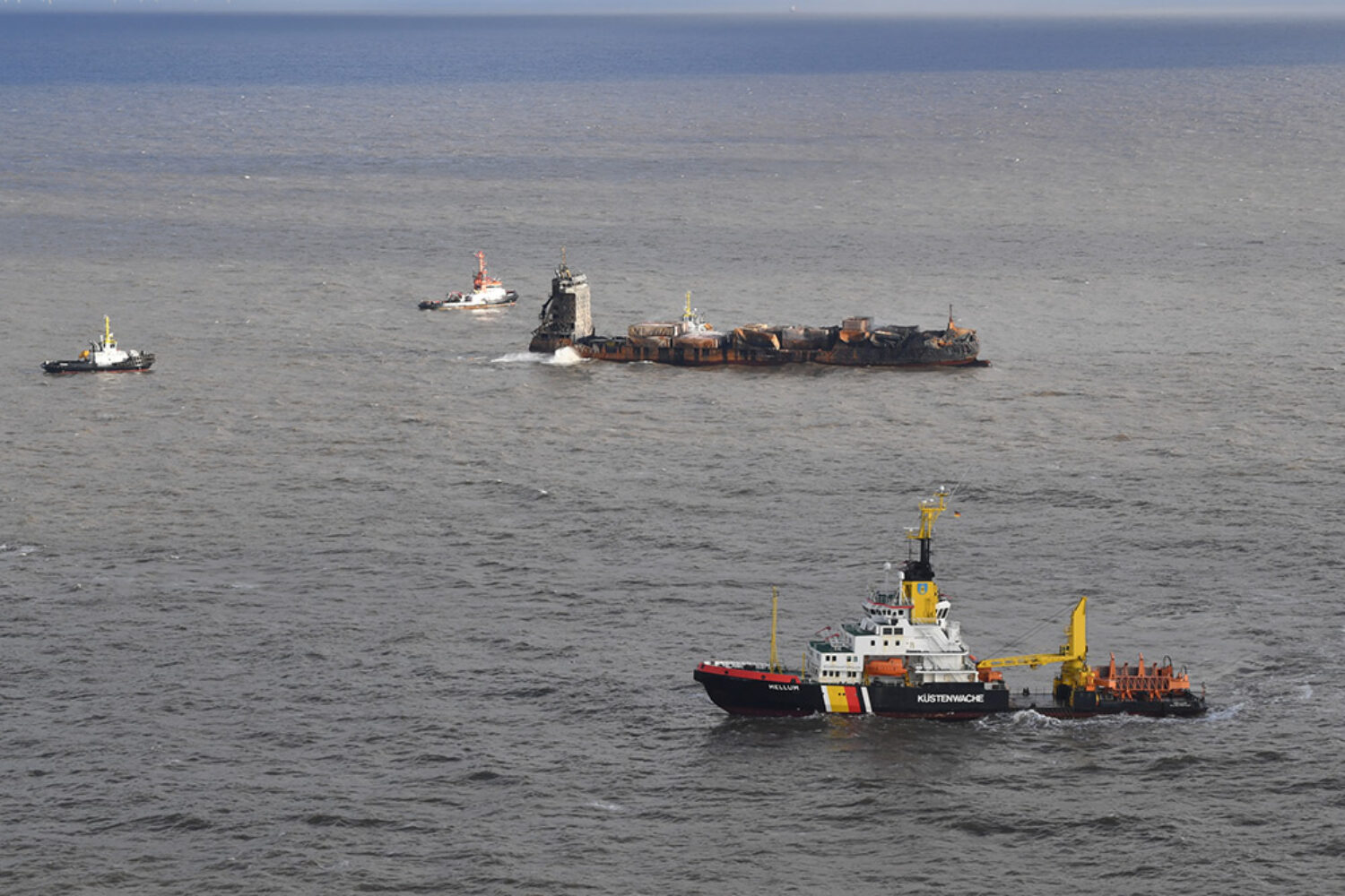 General Average Command, Solong, Stena, accident, fire, collision, General Average Command/WSV