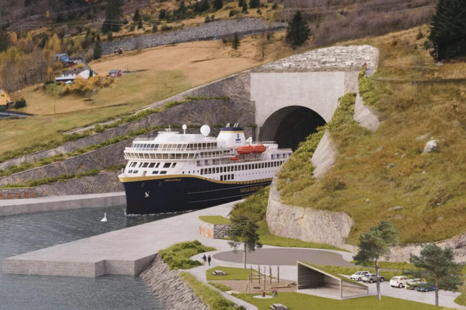 Kystverket, Stad, ship tunnel, Norway