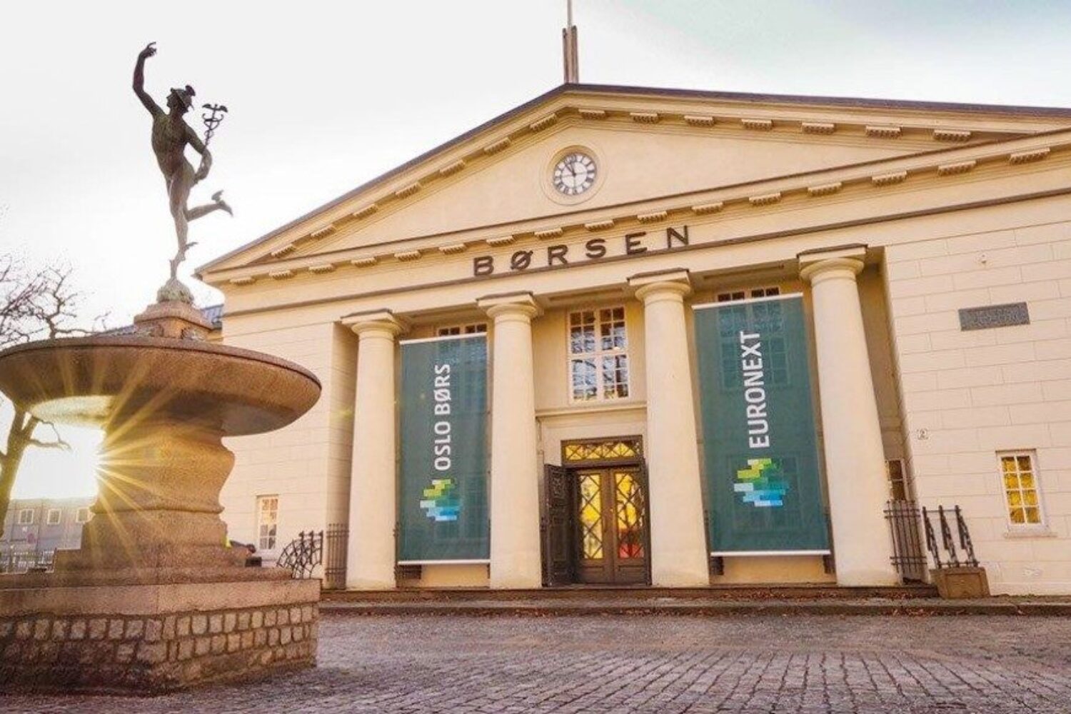 One of the success factors for Norway: The Oslo Stock Exchange. (© Euronext)