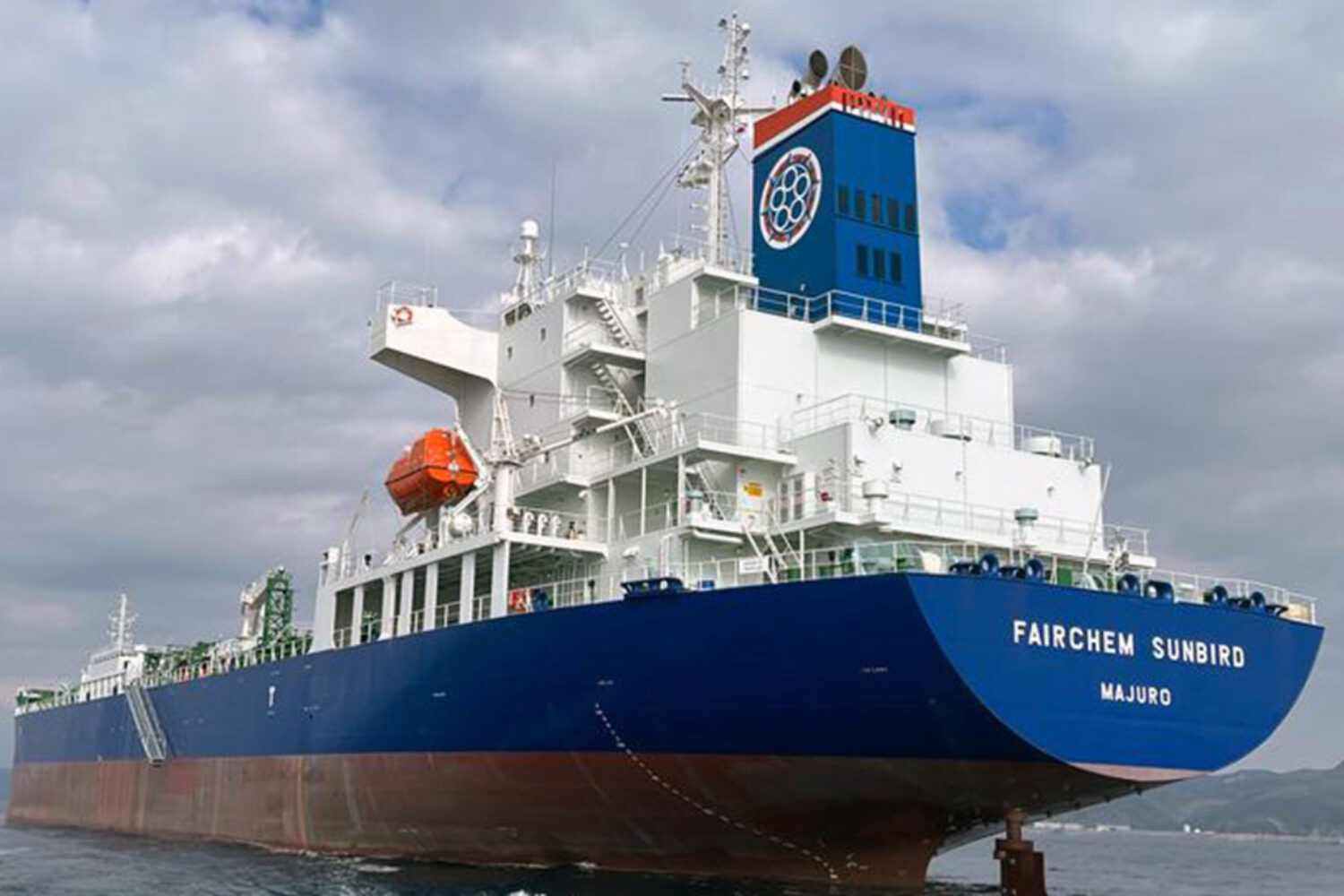 Sunbird chemical tanker from Fairfield Chemical Carriers