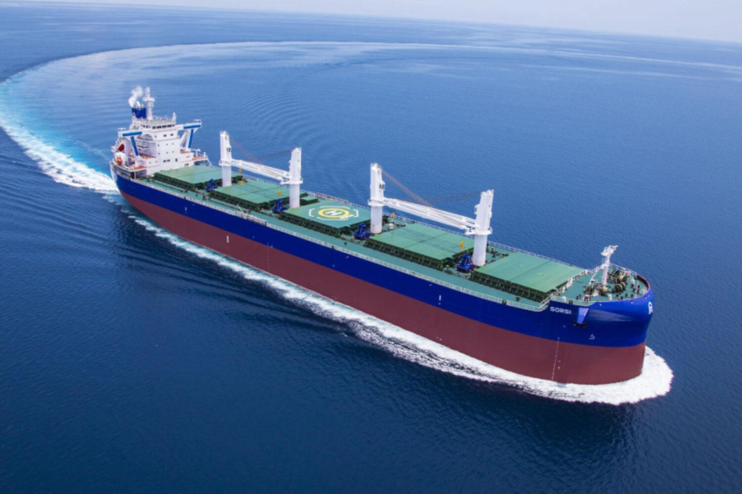 Susesea's bulk carrier "Sorsi"