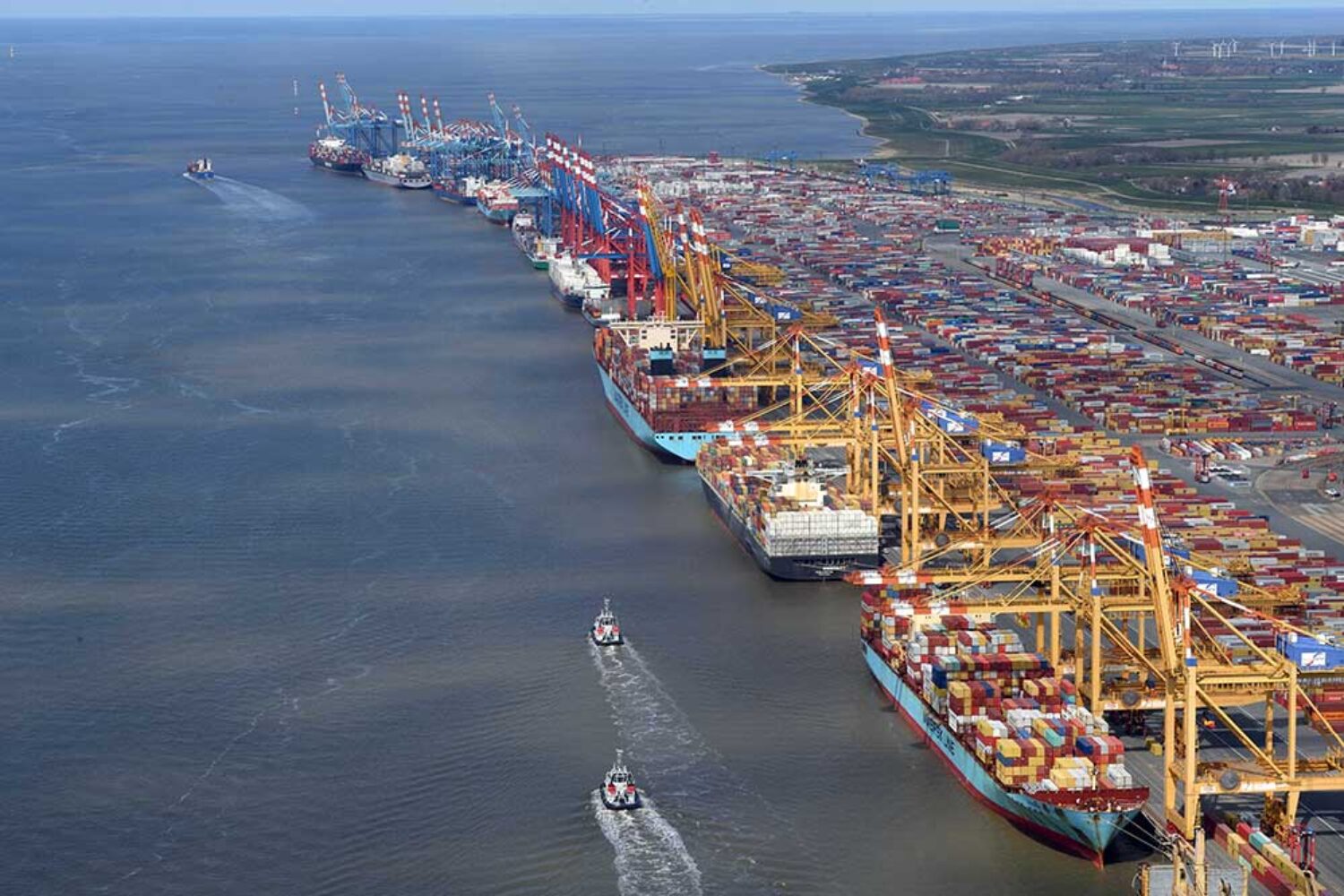 Bremen, Containerterminal-Bremerhaven-bremenports, Ports of Bremen