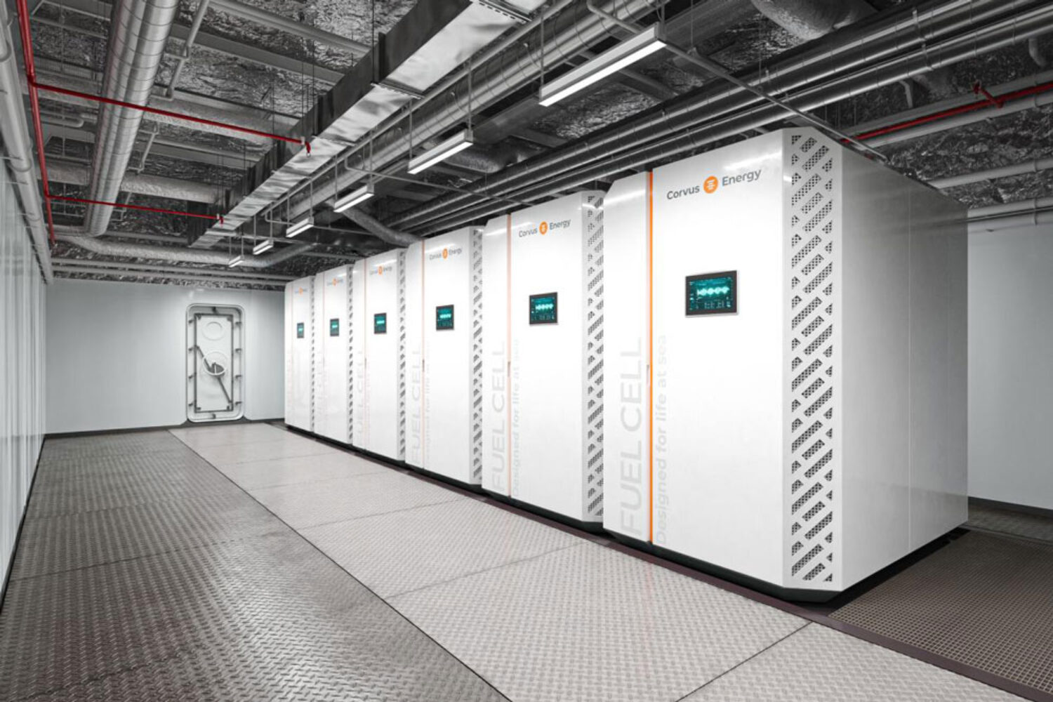 Fuel cell system from Corvus Energy