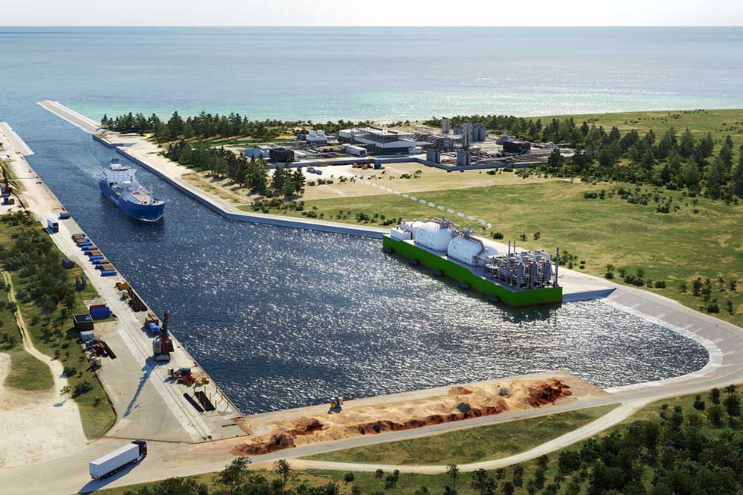 Lubmin, import, FSRU, hydrogen, ammonia, Höegh