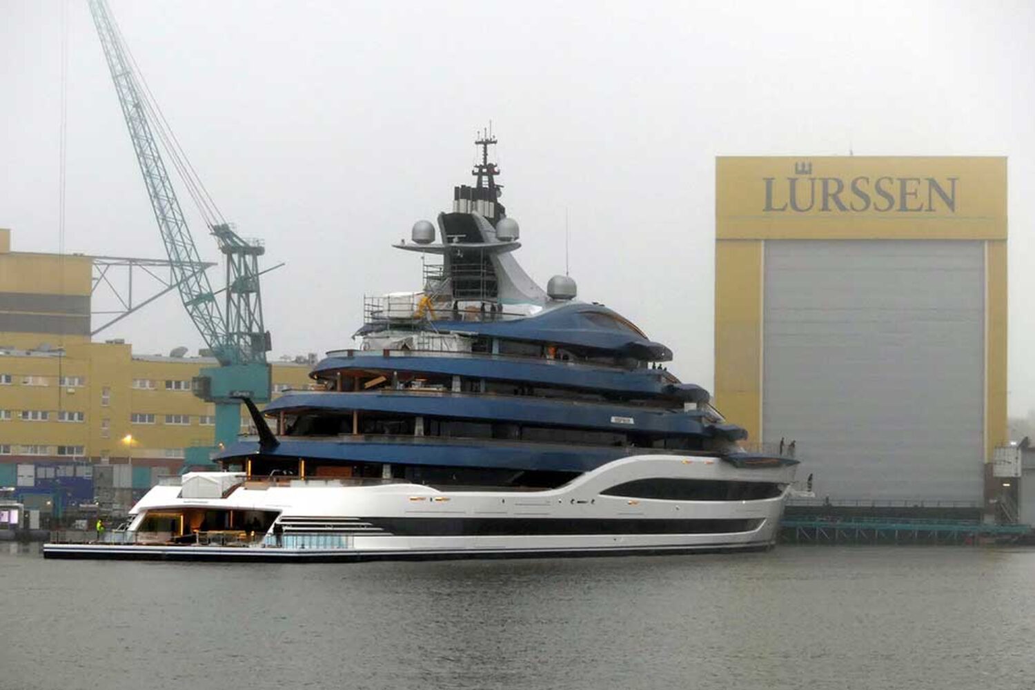 Deep Blue, Richard Liu, yacht, megayacht, Lürssen