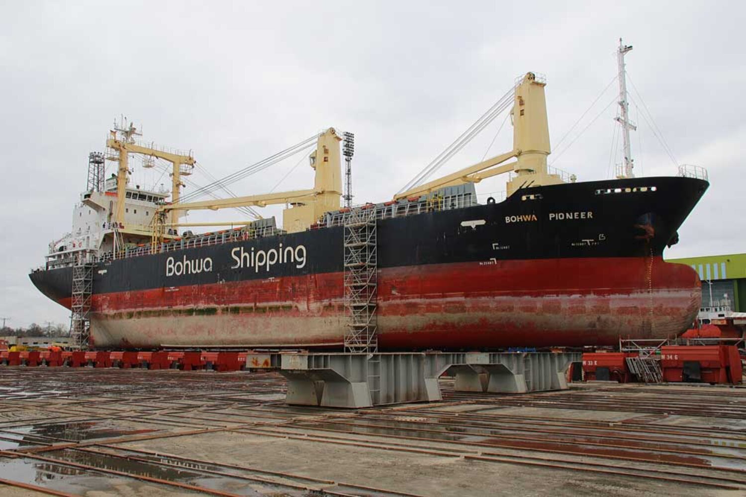 Bohwa Pioneer, Strela, Stralsund, Volkswerft