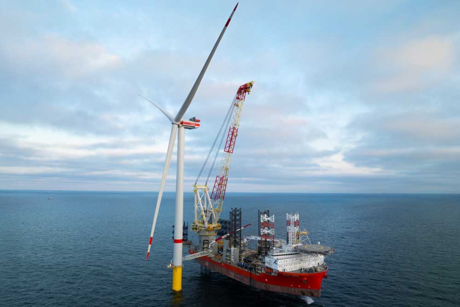 He Dreiht, Offshore, Vestas, Turbine, Wind power, EnBW