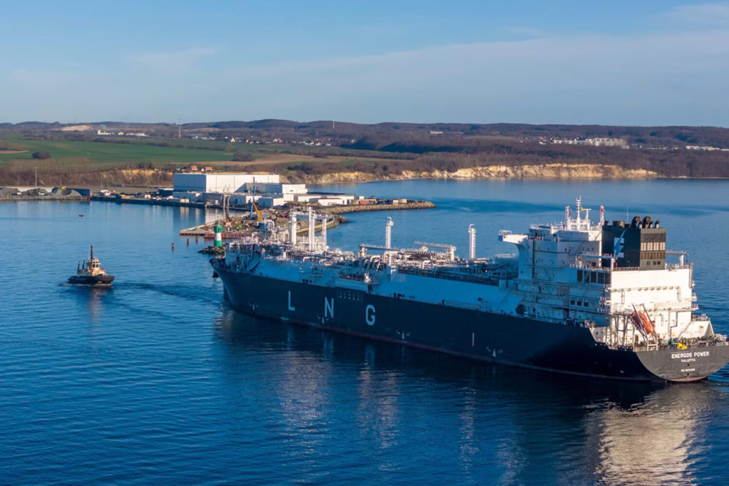 Energos Power, LNG, FSRU, Rügen, Deutsche ReGas