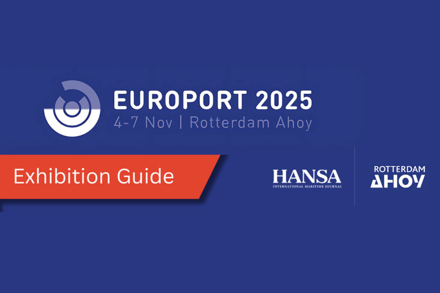 Official EXHIBITION Guide for EUROPORT 2025 by HANSA