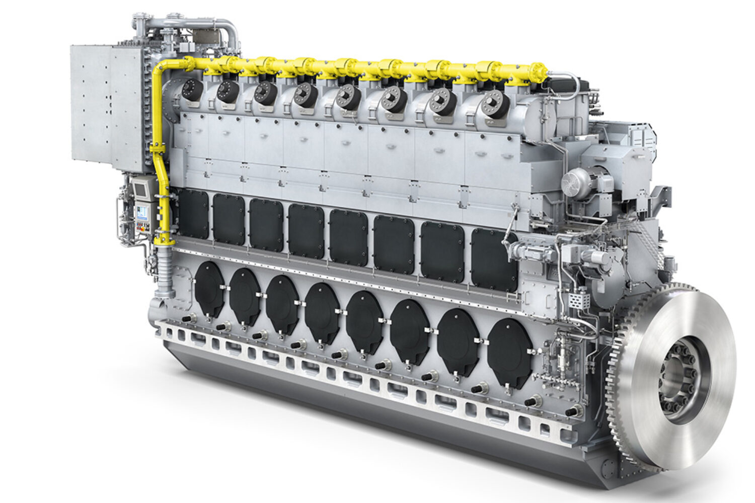 The "Nils Holgersson" is powered by two 8L51/60DF (pictured) and two 6L51/60DF engines from Everllence.