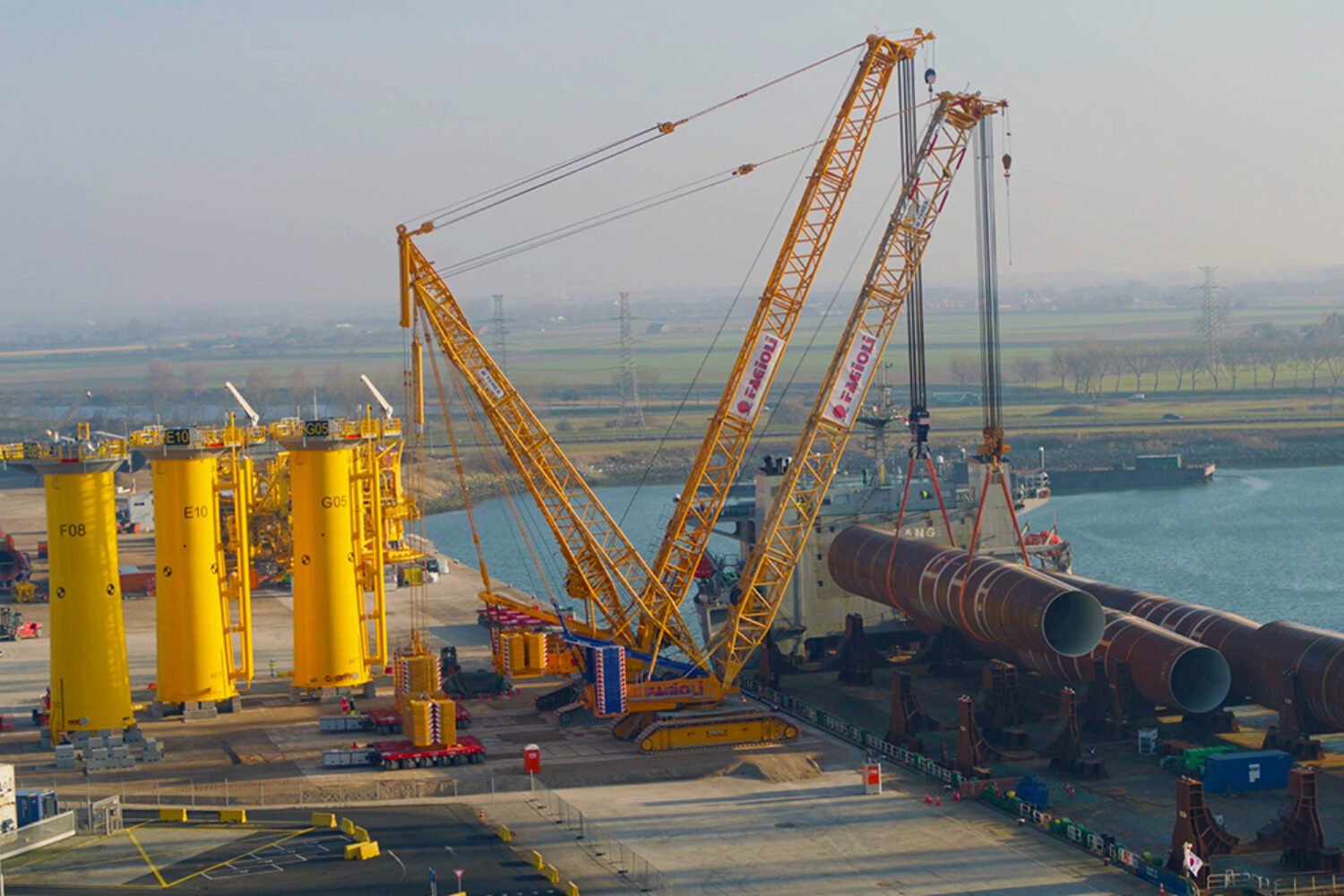 The project logistics company Fagioli is now part of CEVA - itself a subsidiary of the French shipping group CMA CGM (© Fagioli)