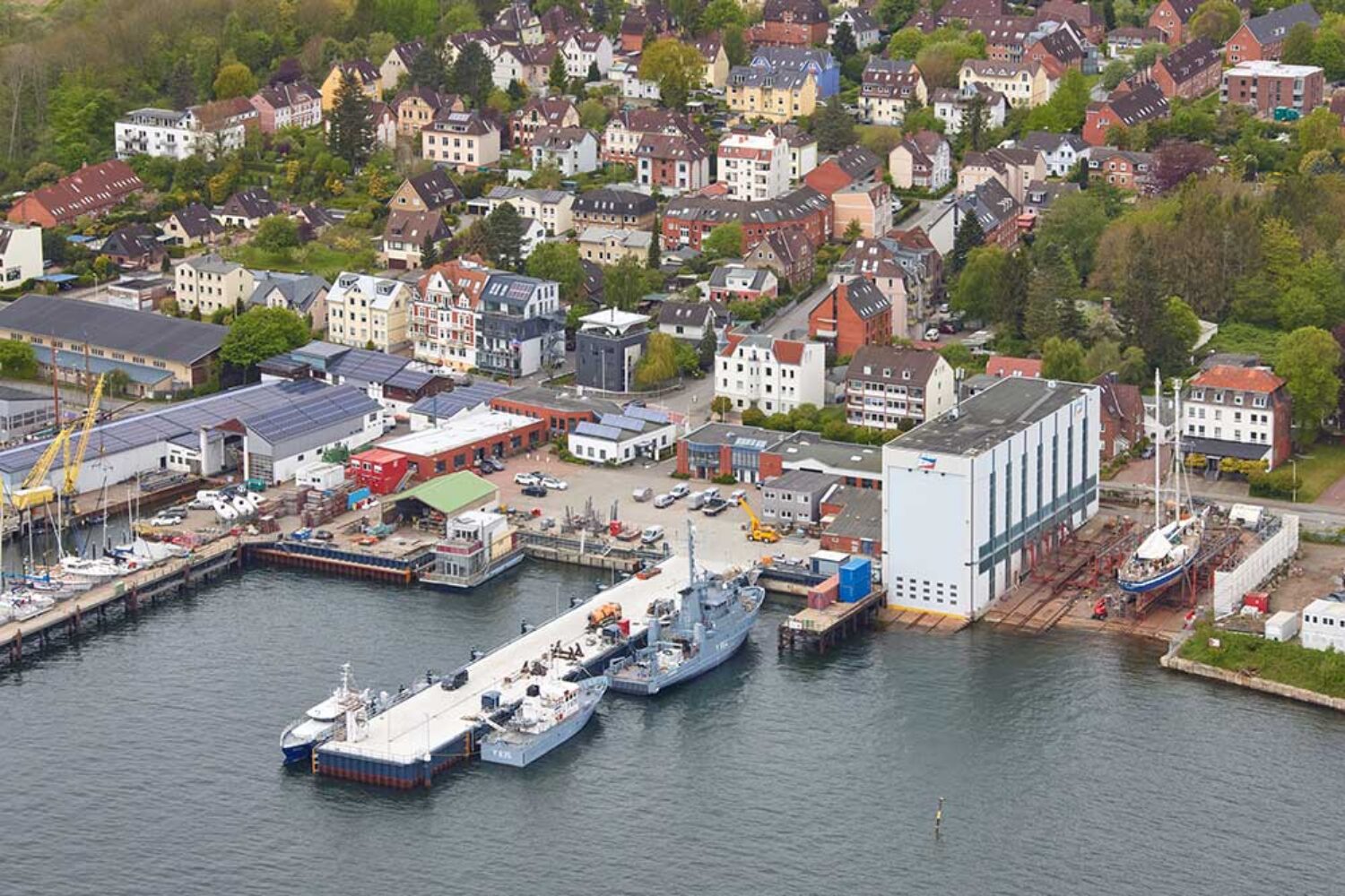 Gebrüder Friedrich GmbH & Co KG, shipyard, Kiel