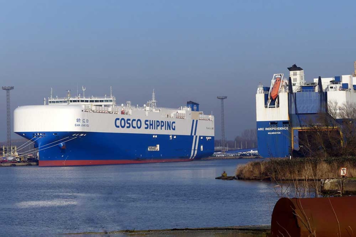 Cosco, Bremerhaven, BLG, "Gan Jiang Kou", Car Carrier, PCTC, Car Freighter