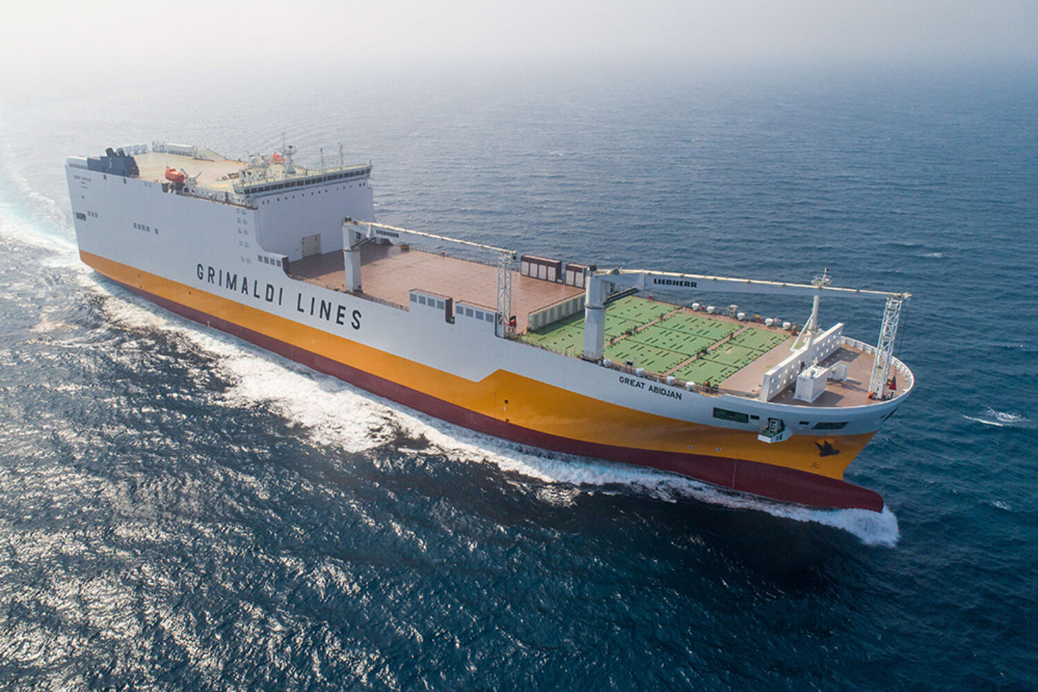 Grimaldi, Great Abidjan, RoRo, new building