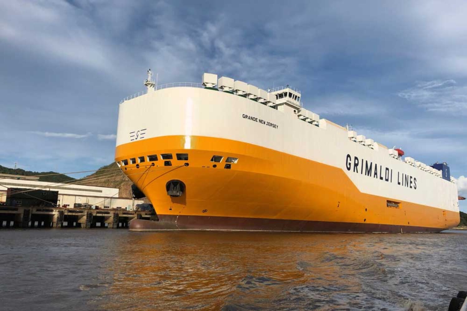 Grimaldi ship Grande New Jersey