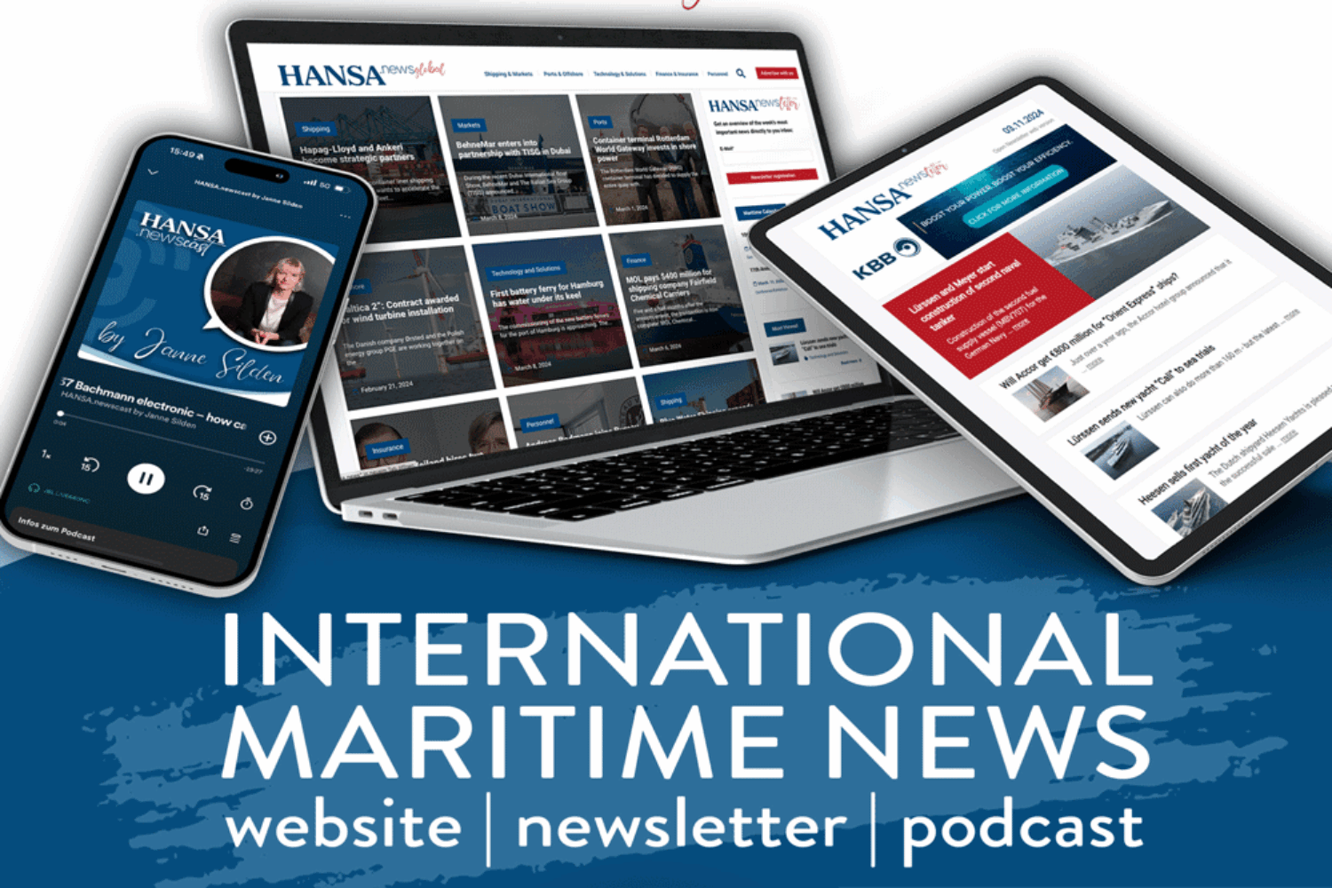 HANSA.news global maritime marketing website and newsletter