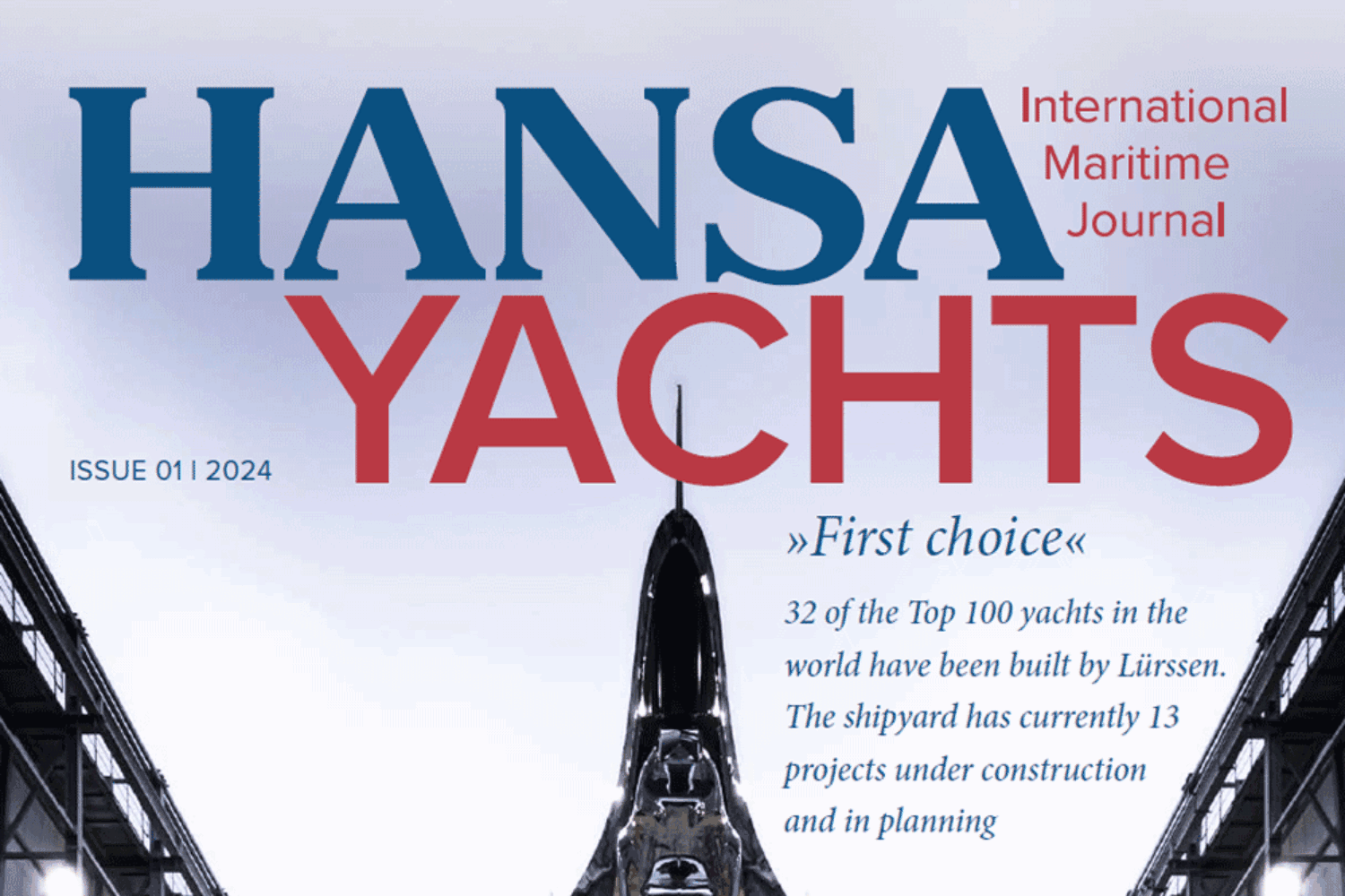 HANSA YACHTS issue 1/2024 published