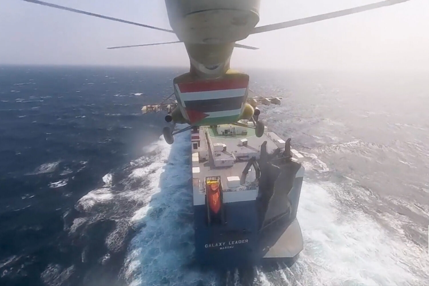 Shipping company, Houthi, Yemen, attack, Red Sea, Galaxy Leader, sailors