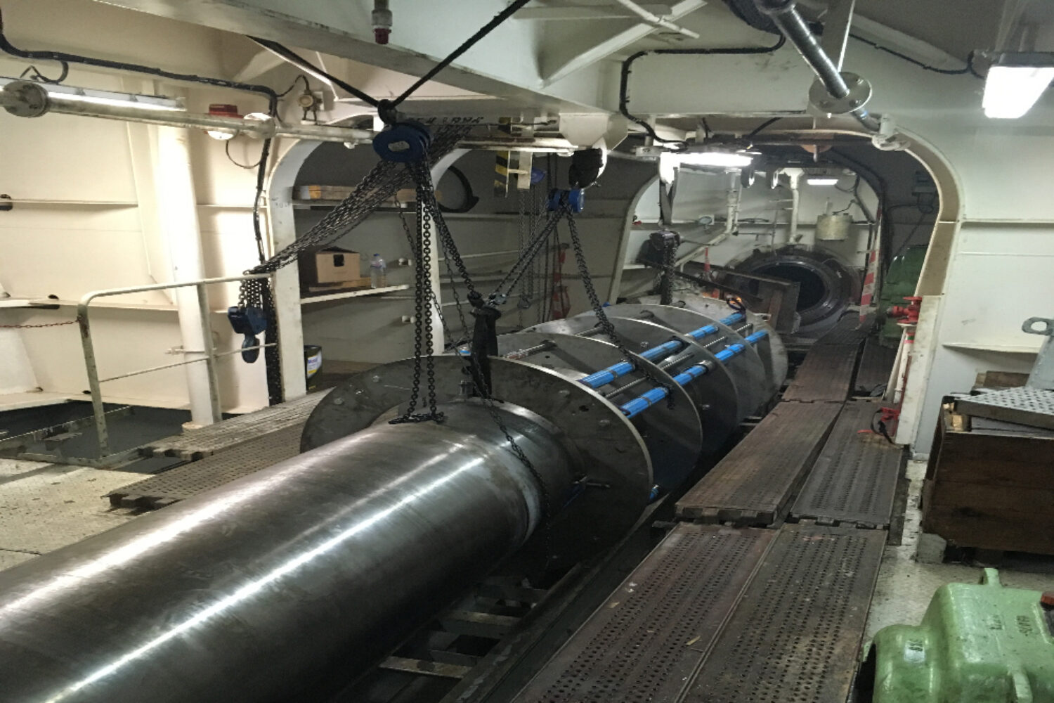 In-situ machining equipment up to 800 mm in diameter