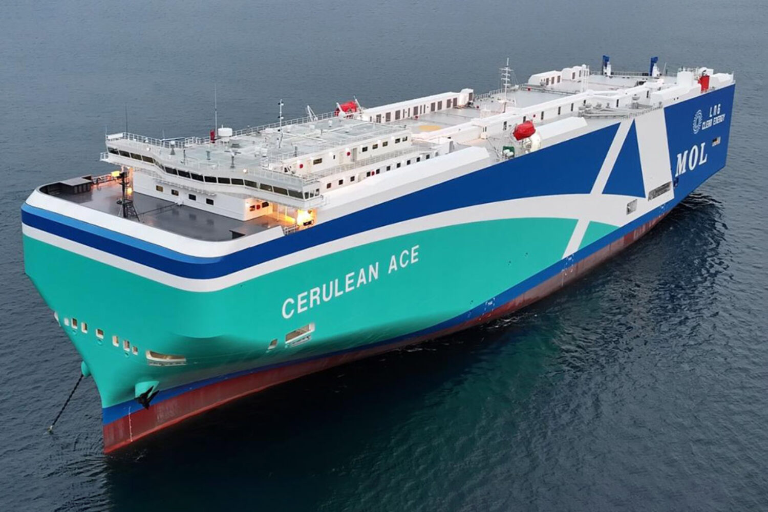 MOL, 100, new construction, LNG, Carrier, Cerulean Ace