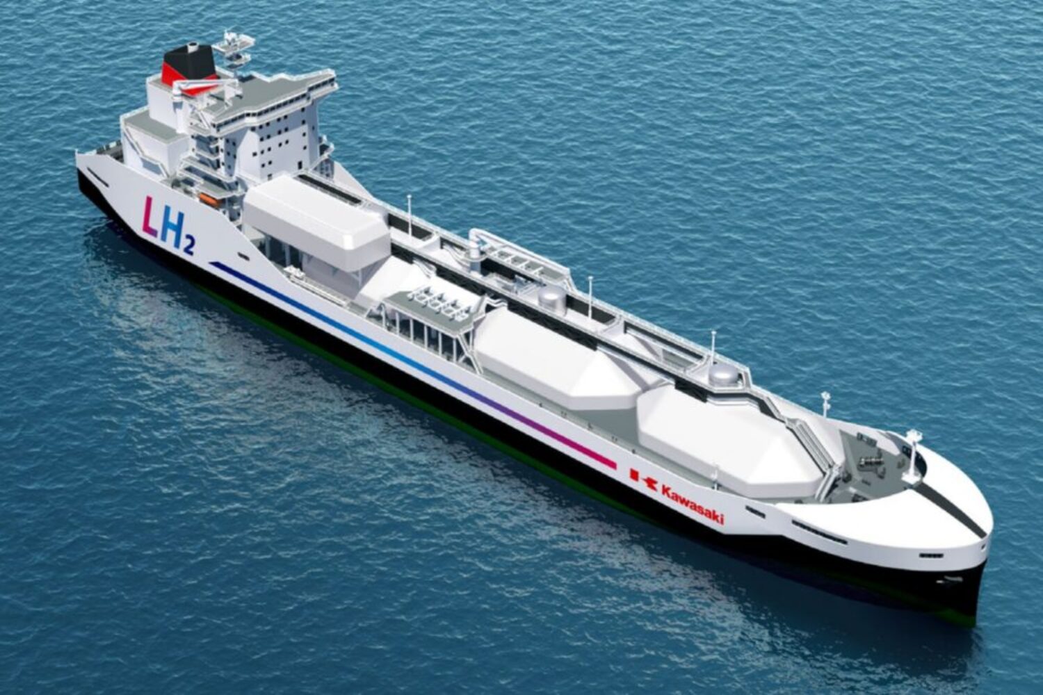 An LH2 tanker