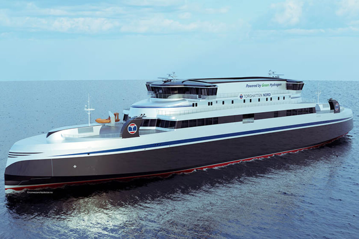 The Torghatten Nord hydrogen-powered ferries will be classed by LR