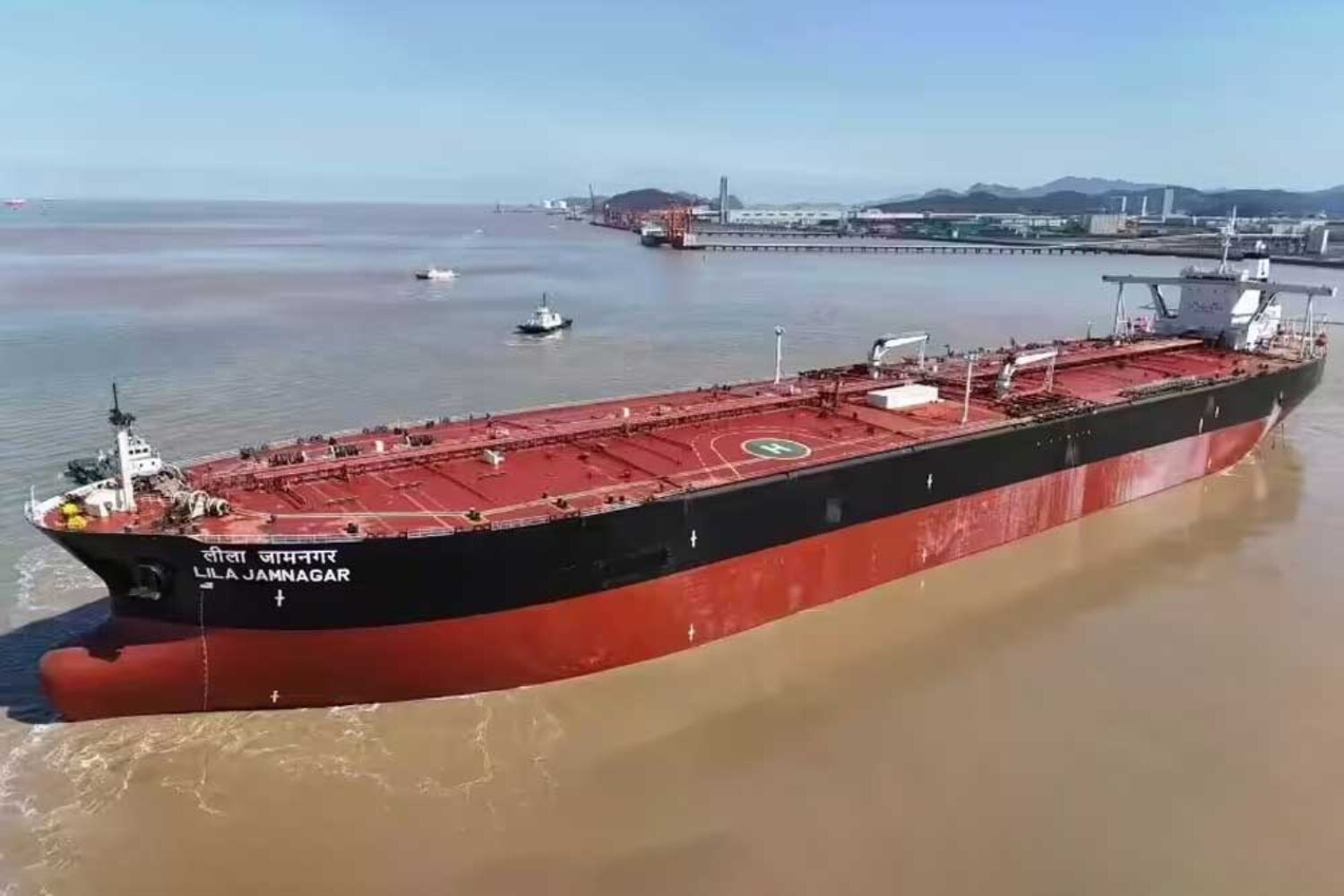 VLCC crude oil tanker "Lila Jamnagar"