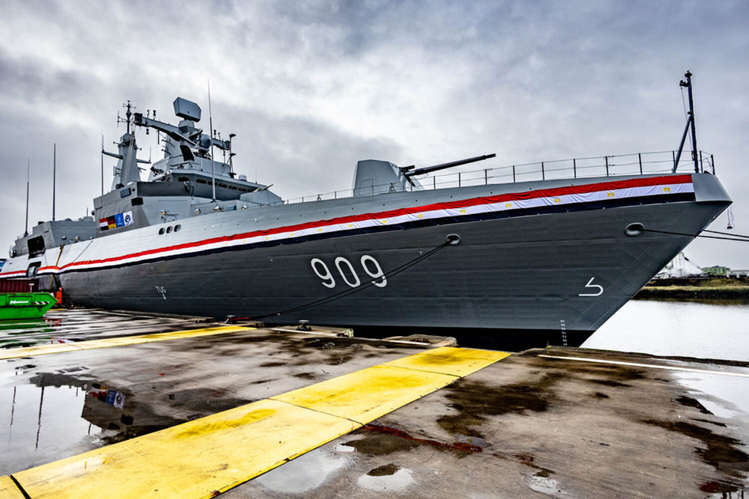 The "Al-Qadeer" was handed over today