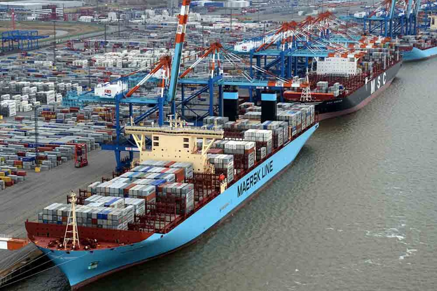 Reeder, Bremerhaven, NTB, Maersk, MSC