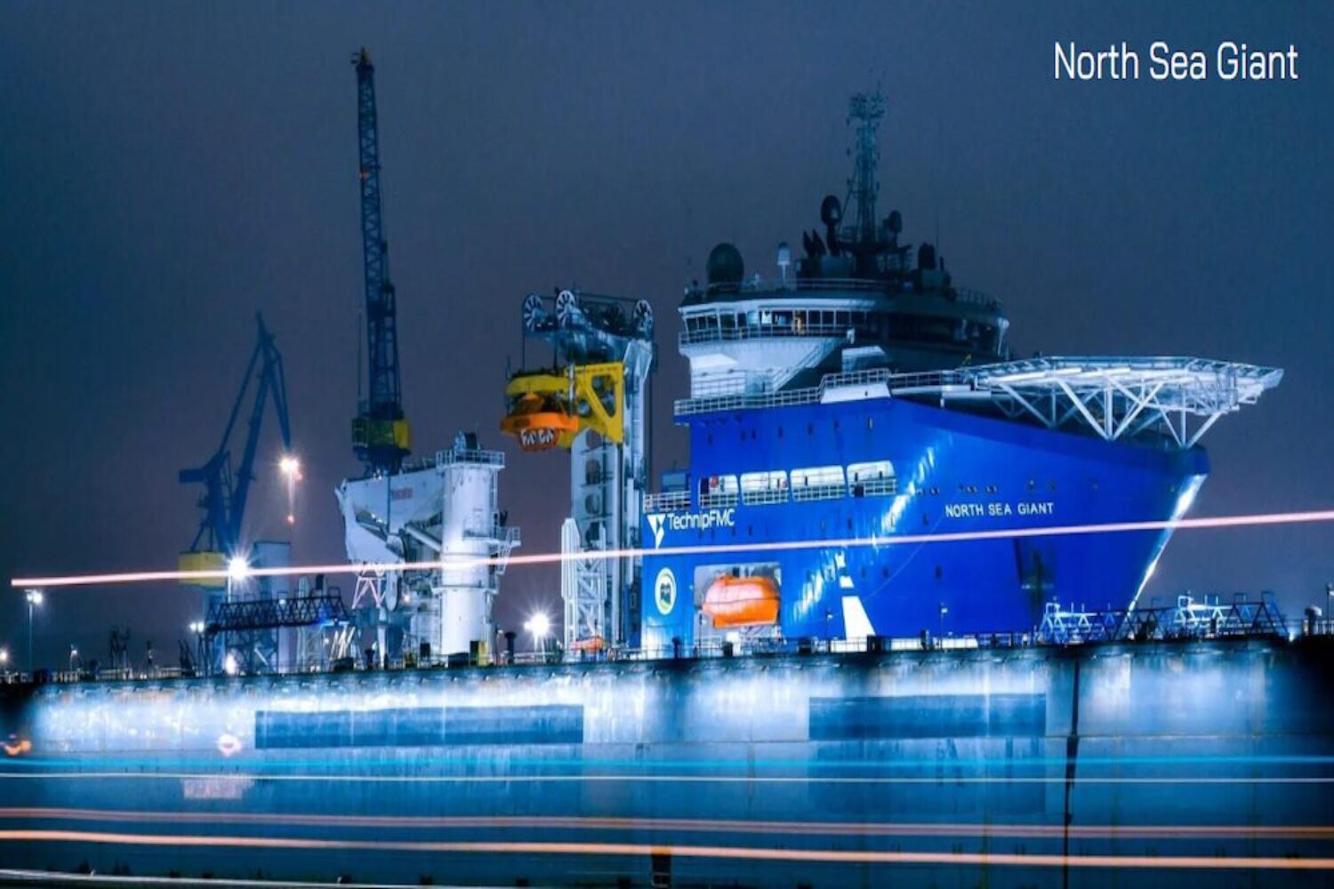 From January 1, 2025, the new MRV regulations (Monitoring, Reporting and Verification) will also apply to offshore vessels with a gross tonnage of over 400, such as the "North Sea Giant". © VPS