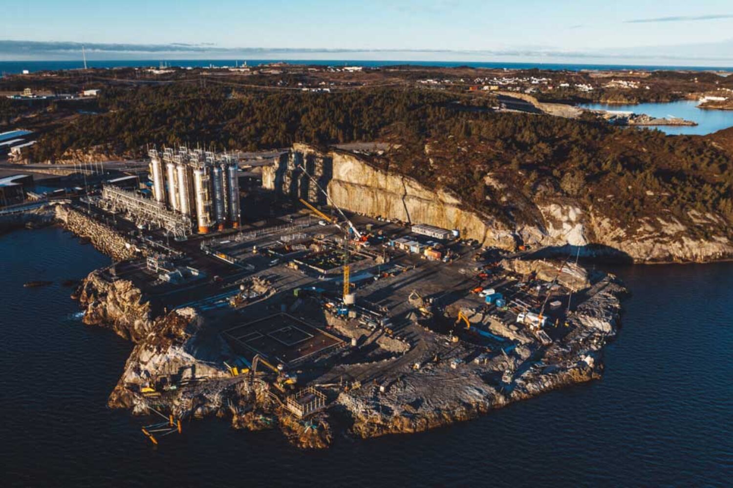 Northern Nights Terminal in Øygarden, Norway
