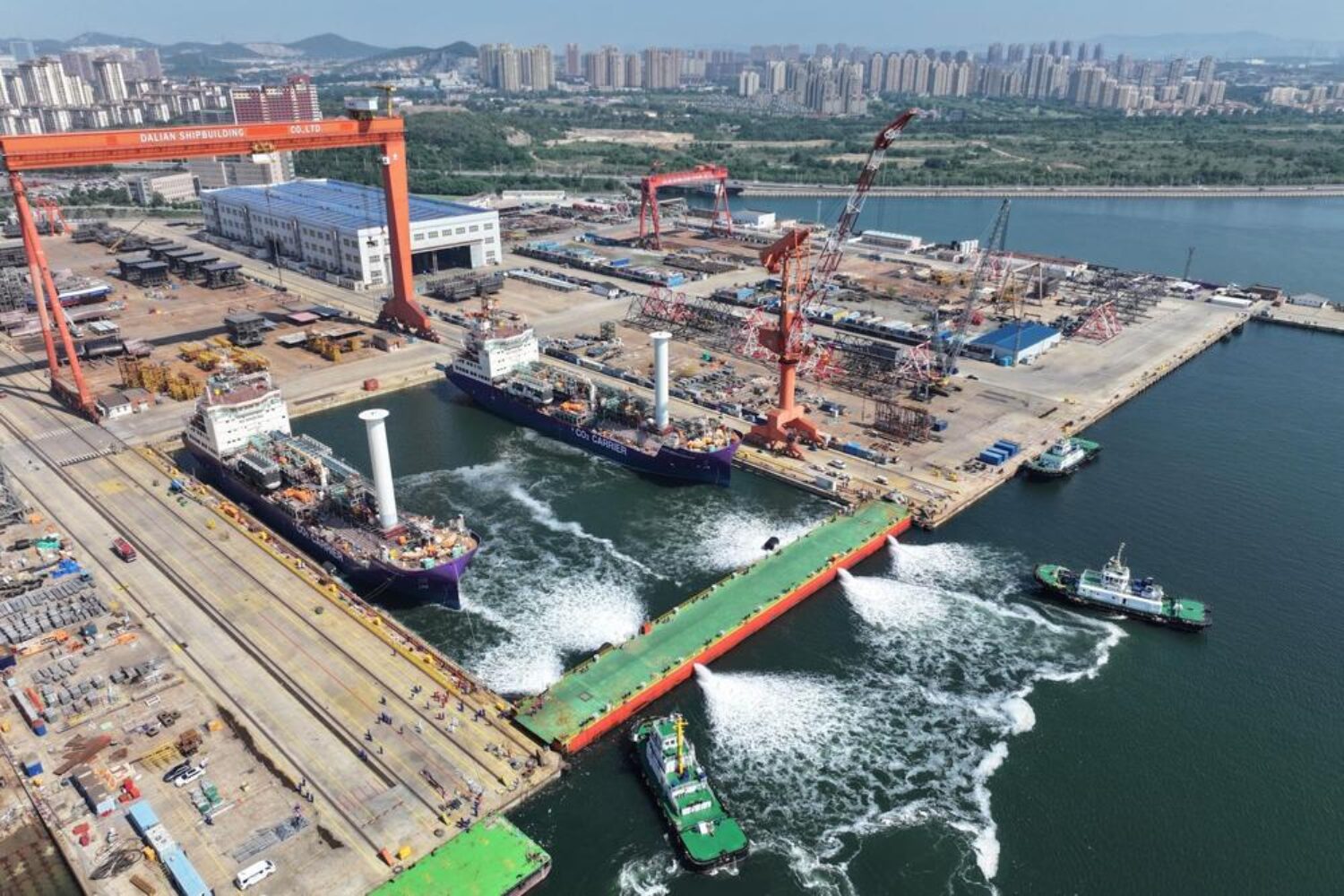 Newbuilds No. 3 and 4 for Northern Lights have now been launched in China
