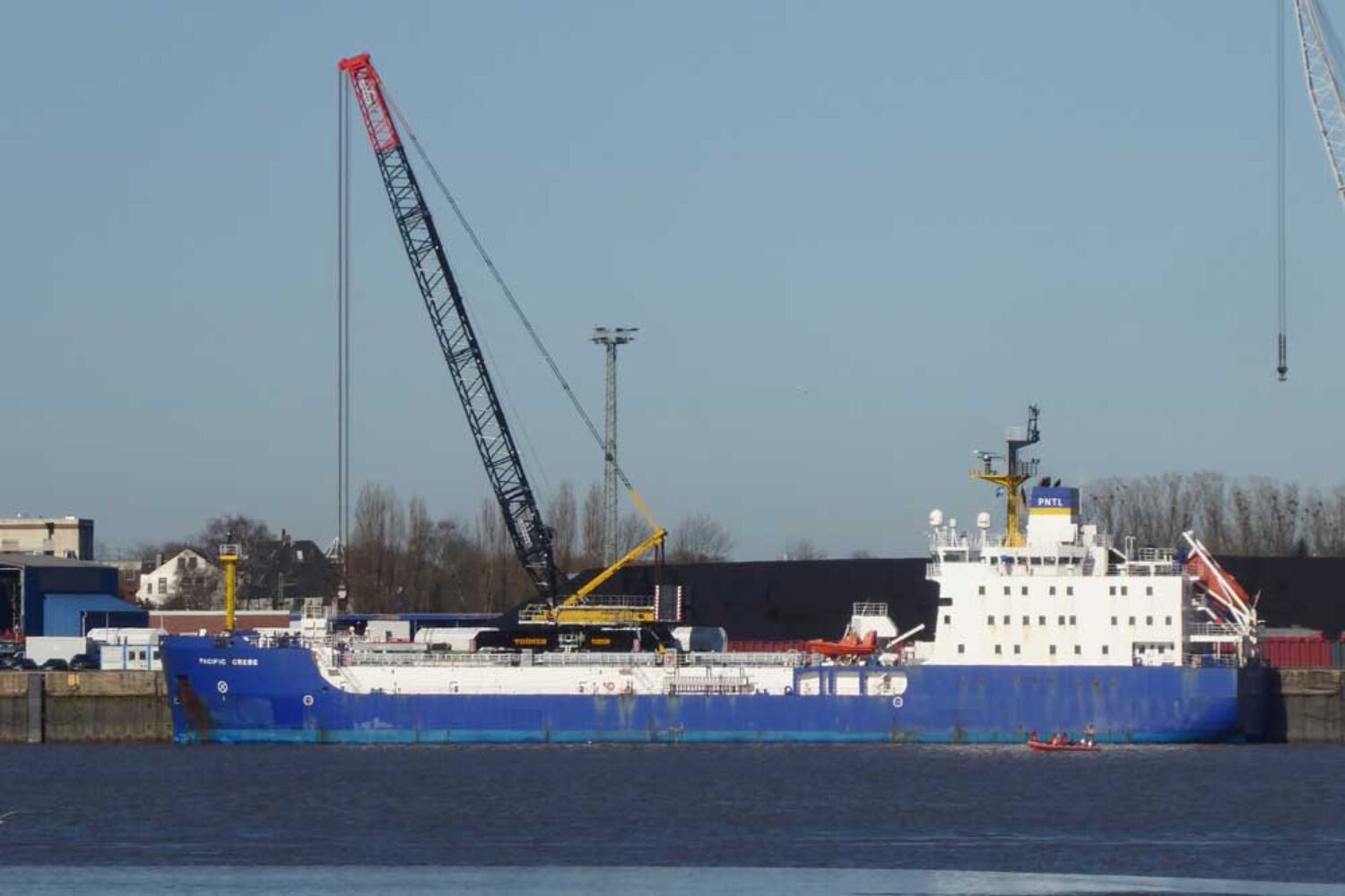 Pacific Grebe, Castor, nuclear waste, Nordenham